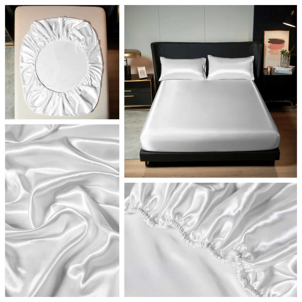 Vamperz 100% Satin Bedsheet Set
