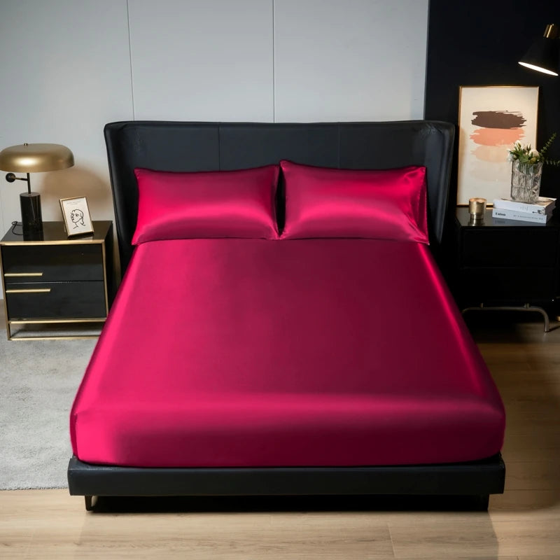 Vamperz 100% Satin Bedsheet Set
